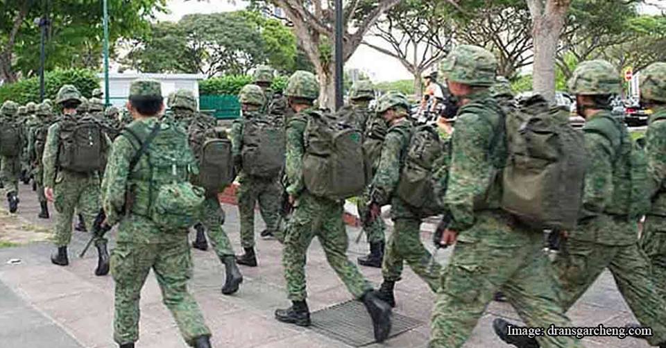 Singapore armed forces