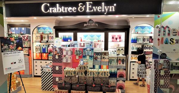 Crabtree & Evelyn closing down all its shops in SG