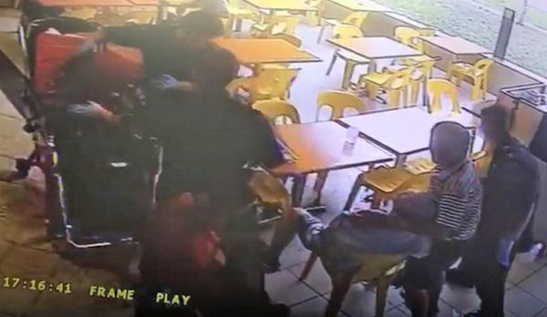 Elderly man punched in dispute at coffee shop, subsequent died