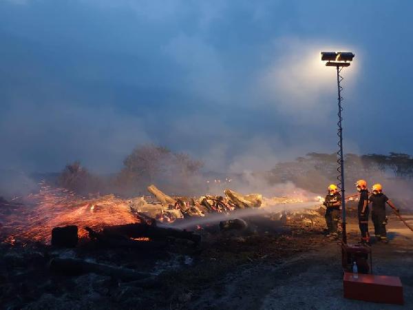 SCDF spent 13 hours fighting fire at Lim Chu Kang Cemetery, fight not over