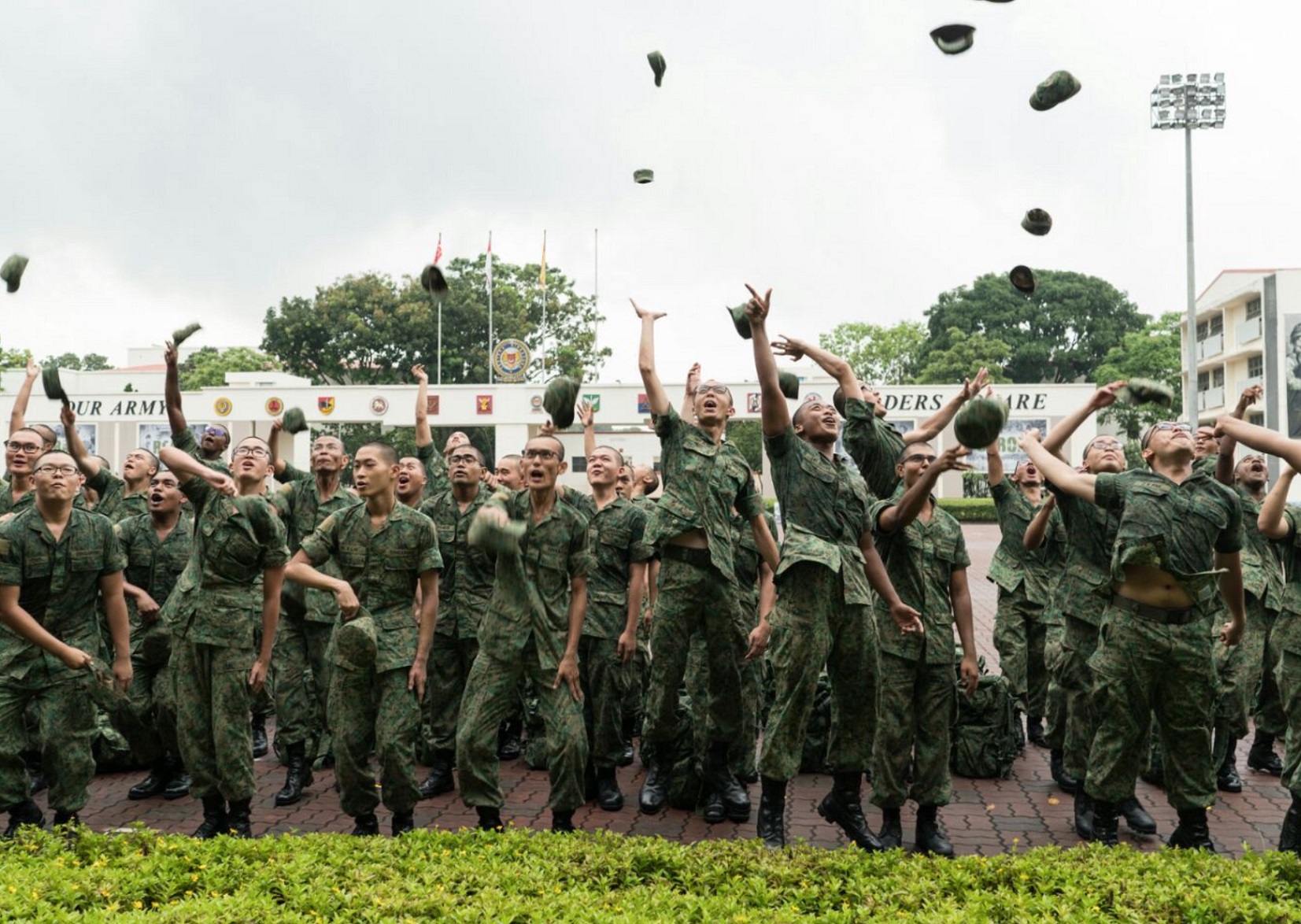 Singapore, soldier, army, military, capability, academic performance, leader