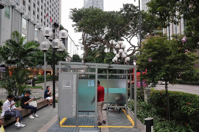Smokers will no longer be given warning, straight away fined if caught smoking in Orchard Road