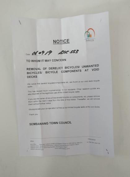 Town Council Labels Bikes As Derelict, Asks Whole Block Of Bike Owners ...