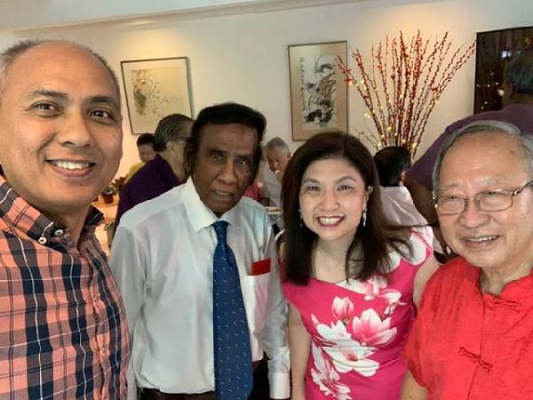 Tan Cheng Bock's open house attracts all opposition members