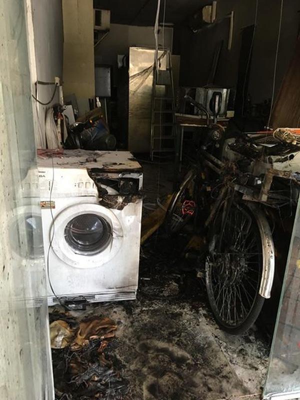 Ebike caught fire at Geylang, baby taken to hospital for smoke inhalation