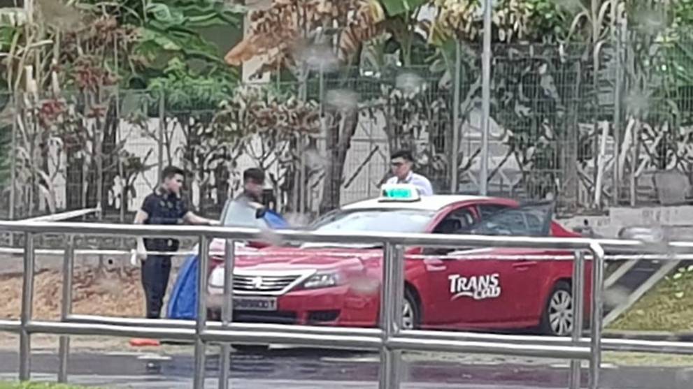 Trans cab taxi driver died in vehicle at hougang